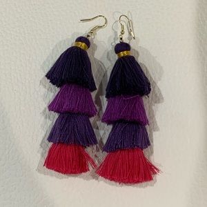 Fun tassel earrings!
